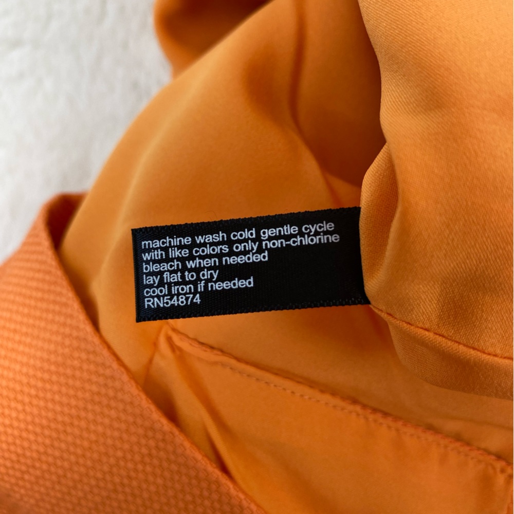 THE LIMITED Orange Pencil Skirt NWT | Size 12 - Picture 7 of 9